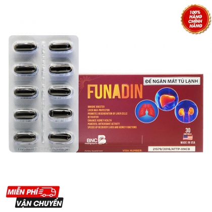 Funadin - Tăng cường khả năng giải độc, bảo vệ gan